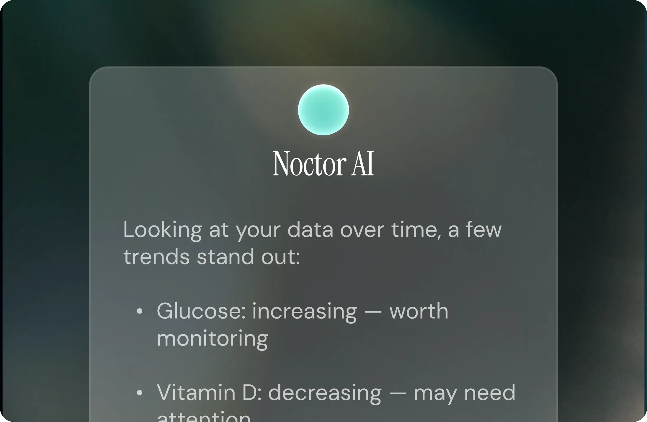 Understand health trends